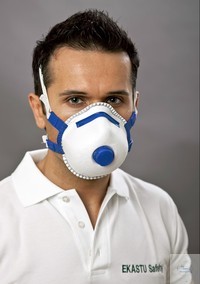 Atemschutzmaske Mandil FFP2/Soft/V • innovative, breite und anschmiegsame baumwollgefütterte...