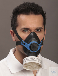 Halbmaske Polimask 330 
	mit Rundgewindeanschluss DIN EN 148-1
	Maskenkörper...