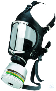 Masque complet C607/F (Classe 3) • Visière résistant aux éraflures, anti-brume, anti-éblouissante...