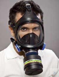 Masque complet C607/Selecta (Classe 2) • Visière résistant aux éraflures, anti-brume,...