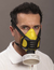 Halbmaske Polimask ALFA/Silikone 

	mit Rundgewindeanschluss nach DIN EN...