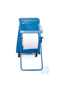 Rotizell®-Abrollwagen, Abtrennschiene + Halter f. Abfallsack, 1 Stück Rotizell®-Abrollwagen,...