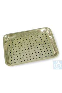 Rotilabo®-Auffangwanne, Edelstahl, L 500 x B 350 x H 72 mm, 1 Stück Rotilabo®-Auffangwanne,...