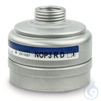 Atemschutzfilter, blau/weiß, gem. EN 14387, Typ NO-P3, 1 Stück Atemschutzfilter, blau/weiß, gem....