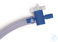 Auslaufschlauch mit Hahn, PVC, 1,2 m, für Fasspumpe PP, 1 Stück Auslaufschlauch mit Hahn, PVC,...