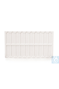 Aufbewahrungs- und Transportschale, PVC, L 340 x B 190 mm, 20 Objektträger  Inhalt: 1 Stück
