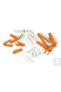Spectra/Por® Verschlussklammern, PP, Kombipackung, Schnapplänge 12 mm  Inhalt: 20 Stück