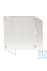 Sekuroka®-Arbeitsschutzschild, Typ 750, Hauptplatte B 450 x H 750 mm, 6,0 kg  Inhalt: 1 Stück