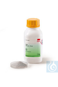 Quarz, min. 99 % pulv., bis 125 µm, 1 kg, Kunststoff Quarz, min. 99 % pulv., bis 125 µm, Molare...