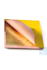 Blattgold, 22 Karat, Heft mit 25 Blatt 80 x 80 mm, 25 Blatt Blattgold, 22 Karat, Heft mit 25...
