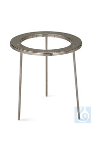Dreifuß, Edelstahl, Ring-Ø innen 100 mm, Höhe 210 mm, 1 Stück Dreifuß, Edelstahl, Ring-Ø innen...