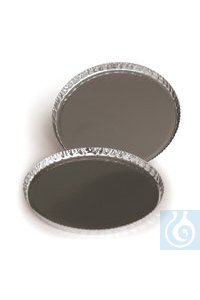 Rotilabo®-Einmal-Wägeschalen, Aluminium, Ø 100 mm, Höhe 7 mm, 80 Stück...