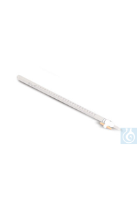 Kunststoff-Bürette, PMMA/PTFE/FEP, Länge 480 mm, 25 ml, 1 Stück Kunststoff-Bürette,...