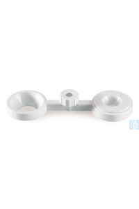 Rotilabo®-Trichterhalter, PP, für 2 Trichter Ø von 50 - 120 mm, 1 Stück Rotilabo®-Trichterhalter,...