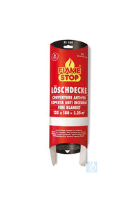 Löschdecke FLAME STOP, EN 1869, 1997, L 180 x B 125 cm, 1 Stück Löschdecke FLAME STOP, EN 1869,...