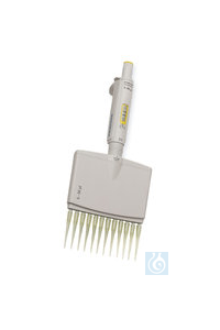 Mehrkanalpipette Acura® 855, variabel, von Socorex, 12-Kanal, 5 - 50 µl, inkl. Kontrollzertifikat...