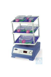3D-Wippschüttler SH-200D-G, kreisend, 5 - 70/min, B 235 x T 235 mm, 1 Stück 3D-Wippschüttler...