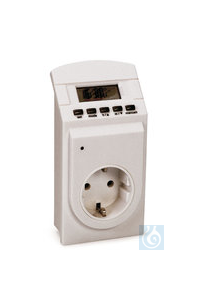 Zeitschaltuhr mit Thermofühler, Temperaturbereich 0 - +40 °C, 1 Stück Zeitschaltuhr mit...
