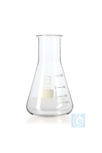Weithals-Erlenmeyerkolben, DURAN®, Teilung, 25 ml, nicht nach DIN, 10 Stück...