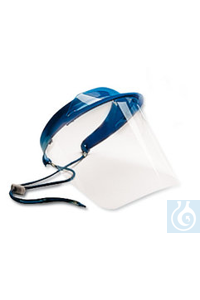 Gesichtsschirm Polysoft, PC, blau, ultraleicht, 1 Stück Gesichtsschirm Polysoft, PC, blau,...