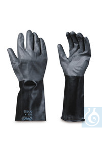 Butyl-Handschuhe SHOWA 874R, Größe 11, Stärke 0,35 mm, 1 Paar Butyl-Handschuhe SHOWA 874R, Größe...