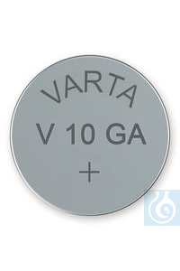 Knopfzelle, V 10 GA, Alkali-Mangan, 1,5 V, 1 Stück Knopfzelle, V 10 GA, Alkali-Mangan, 1,5 V...