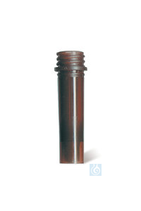 Reaktionsgefäße m. Schraubgew., PP, braun, freistehend, 2,0 ml, 1000 Stück Reaktionsgefäße m....
