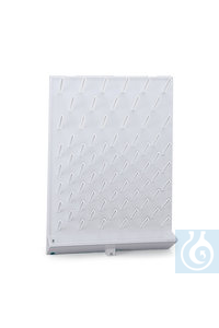 Abtropfbrett, PS, mit 72 Aufsteckstäben Ø 15 x L 95 mm, 1 Stück Abtropfbrett, PS, mit 72...