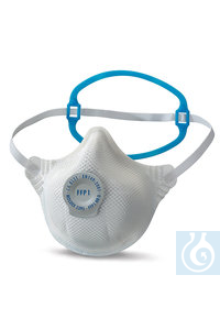 Feinstaubmasken mit SoloBand®, FFP2 NR D, gem. EN149,2001+A1,2009, m.Klimaventil®  Inhalt: 20 Stück