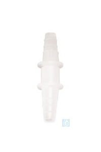 Rotilabo®-Schlauch-Schnellkupplungen, PE, natur, Durchlass 6 mm, 10 Stück...