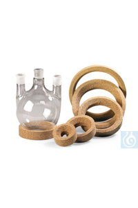 Rotilabo®-Korkringe, Presskork, für Kolben 250 - 500 ml, 5 Stück Rotilabo®-Korkringe, Presskork,...