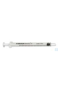 Einmalspritzen Omnifix®-F, PP/PS, steril, ohne Kanüle, 1 ml, 100 Stück Einmalspritzen Omnifix®-F,...