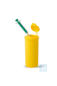 Sicherheitsbehälter Mini, PP, Ø 50 mm, Höhe 107 mm, 170 ml, 10 Stück Sicherheitsbehälter Mini,...
