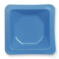 Rotilabo®-Einmal-Wägeschalen, antistat., 8 ml, PS, opak blau, L46xB46xH8 mm  Inhalt: 500 Stück
