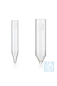 Zentrifugengläser mit Spitzboden, DURAN®, 30°, Höhe 100 mm, 12 ml, 50 Stück Zentrifugengläser mit...