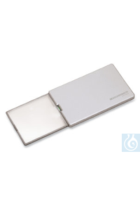 Taschenleuchtlupe easyPOCKET, silber, 3-fach Vergrößerung, 1 Stück Taschenleuchtlupe easyPOCKET,...