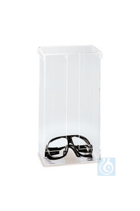Schutzbrillen-Dispenser, Acrylglas, B 170 x T 75 x H 390 mm, 1 Stück Schutzbrillen-Dispenser,...