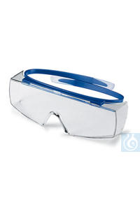 Überbrille super OTG, blau, klar, v. UVEX, PC-Scheibe, gem. EN 166/170  Inhalt: 1 Stück