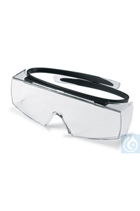 Überbrille super OTG, schwarz, klar, v. UVEX, PC-Scheibe, gem. EN 166/170  Inhalt: 1 Stück
