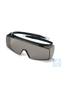 Überbrille super OTG, schwarz, grau, v. UVEX, PC-Scheibe, gem. EN 166/172  Inhalt: 1 Stück