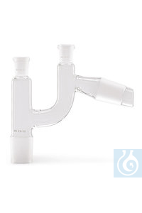 Claisen-Aufsatz, DURAN®, NS 29/32, für Destillationsthermometer mit 55 mm  Inhalt: 1 Stück