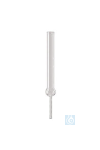 Trockenrohr, DURAN®, gerade, DIN 12610, Innen-Ø 13 mm, L 130 mm, 1 Stück Trockenrohr, DURAN®,...