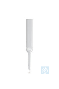Filterrohr n. Allihn, Porosit. 1, DURAN®, Vol. 30 ml, Filt.pl.-Ø 20mm, Rohr-Ø 9mm  Inhalt: 1 Stück