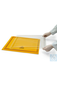 Sekuroka®-Schutzwanneneinsätze, PET, außen L 1130 x B 540 mm, 25 Stück...