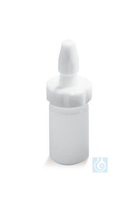 Rotilabo®- Tropfflasche aus PTFE, inkl. Verschluss, inert, Vol. 25 ml, 1 Stück Rotilabo®-...