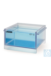 Polycarbonat-Gefäß f. Einhängethermostat, bis 100 °C, transparent, Vol. 6 l  Inhalt: 1 Stück