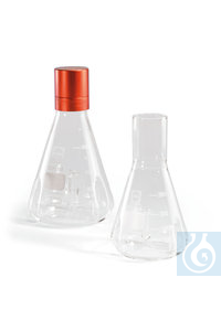 Rotilabo®-Schikanekolben, 3 Schikanen, 2000ml, Ø 166mm, m. geradem Hals, DURAN®  Inhalt: 1 Stück