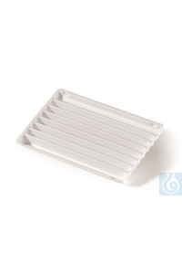 Reagenzreservoir, PS, weiß, für 8-Kanalpipetten, 100 St./Pack, 7 ml  Inhalt: 100 Stück