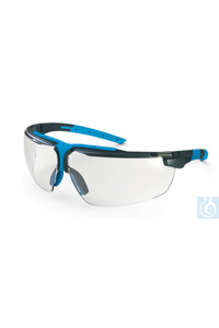 UV-Schutzbrille i-3, von UVEX, EN 166, EN 170, anthrazit/blau, klar, 1 Stück UV-Schutzbrille i-3,...