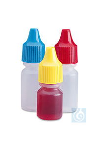 Tropfflaschen, LDPE, 15 ml, deckel farblich sortiert, 25 Stück Tropfflaschen, LDPE, 15 ml, deckel...